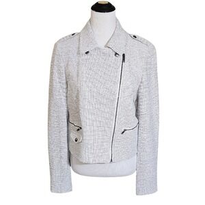 NWT Banana Republic Cropped Moto Jacket Size 14‎